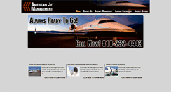 Desktop Screenshot of americanjetmanagement.com